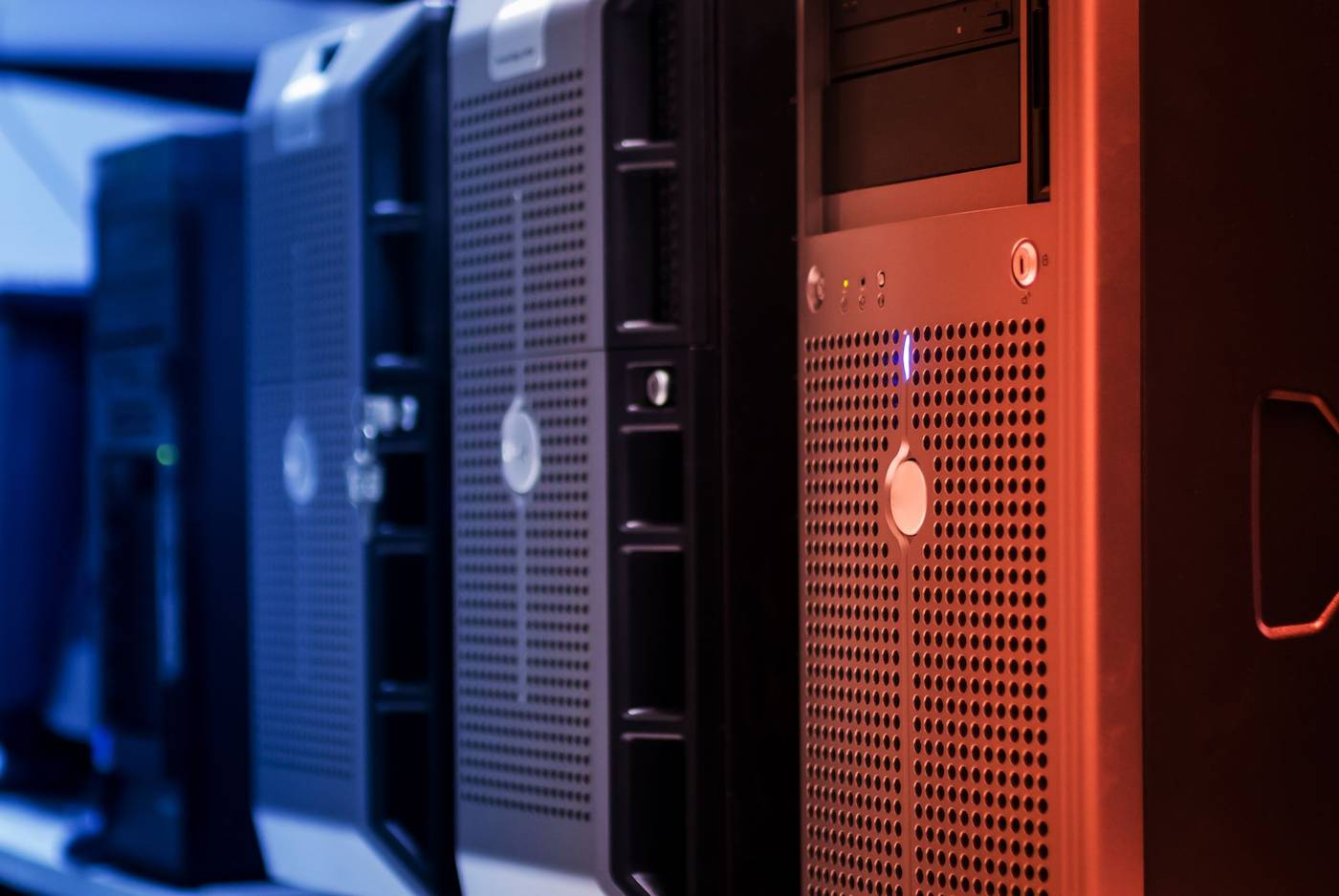 Data center server racks
