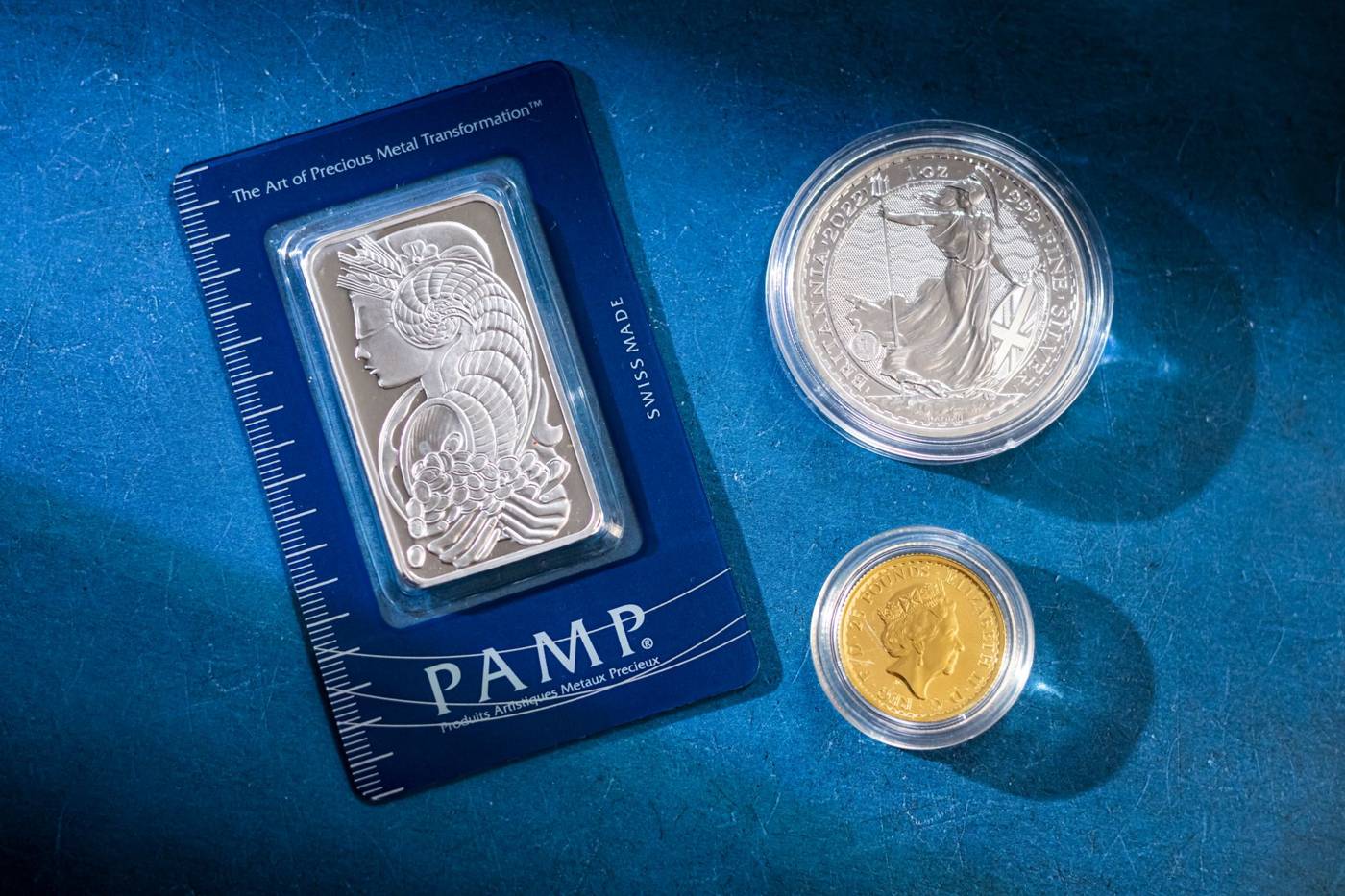 Gold silver precious metals comparison