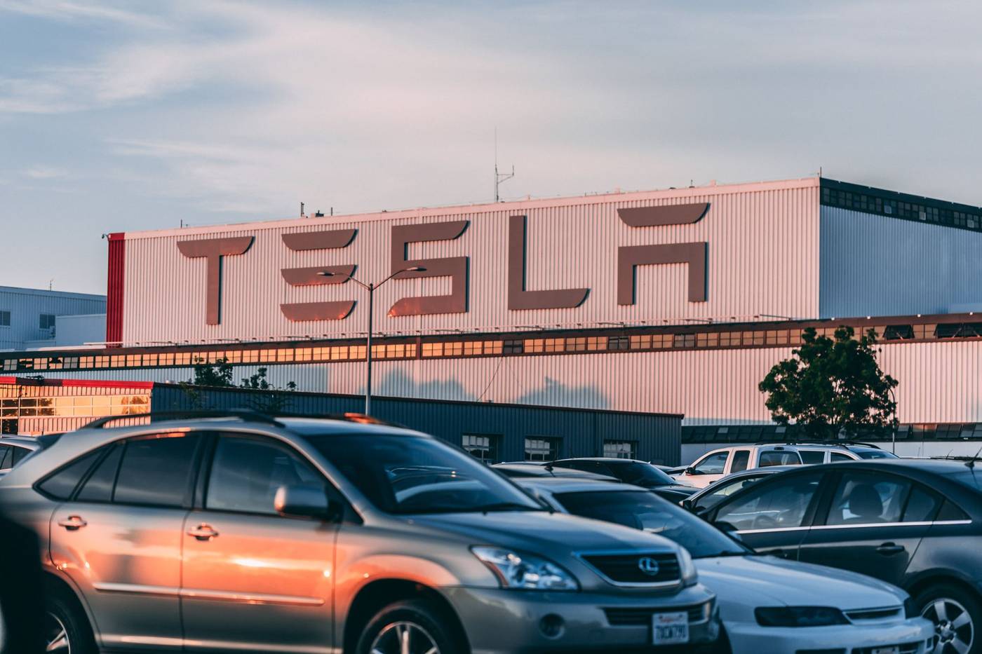 Tesla electric vehicle factory