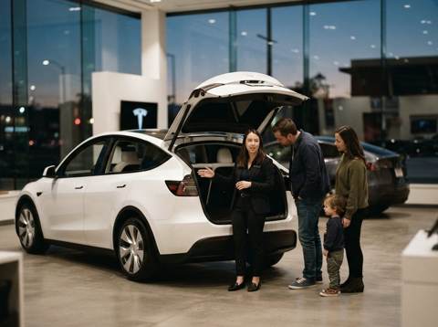 Tesla (TSLA) launches six seat Model Y L to boost US sales