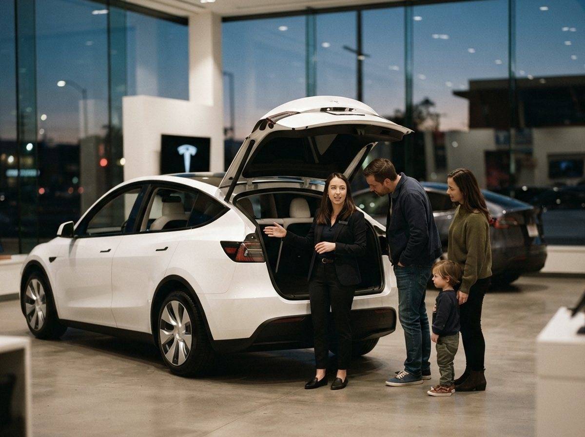 Tesla shares dropped 7.49% even after record second quarter deliveries, as the automaker launched a six seat Model Y L priced…