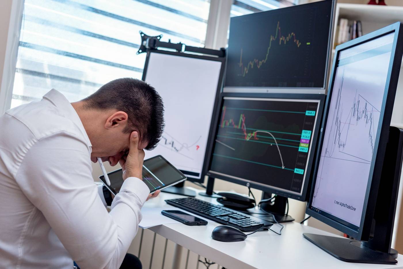 Wall street traders financial crisis