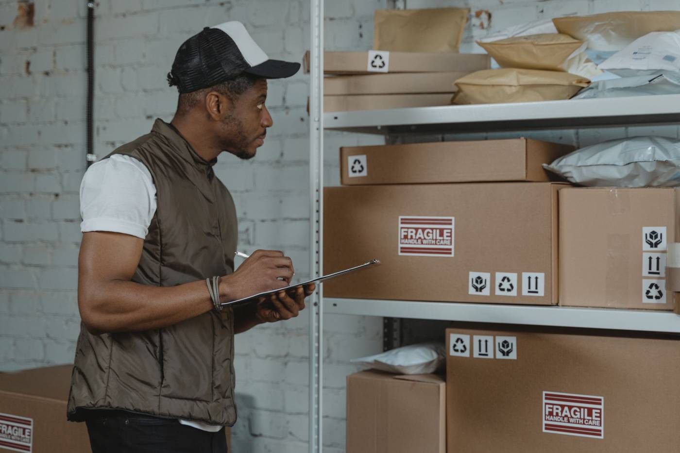 Warehouse delivery workers